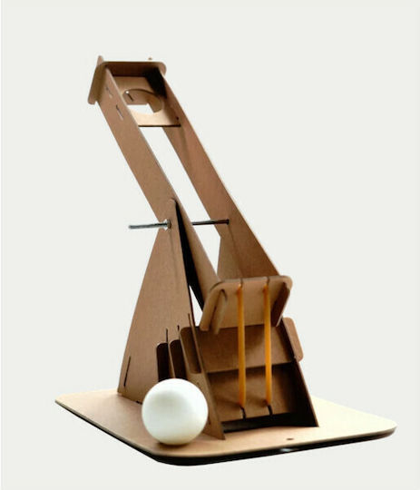 Kikkerland Дървена Конструктивна Игра Newton's Lab Make Your Own Catapult