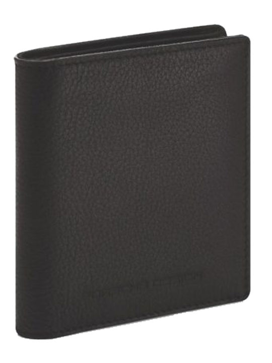 Leather Men's Wallet Classic with RFID Black