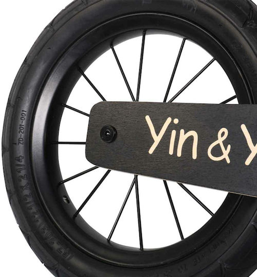 Byox Kinderlaufrad Yin&Yang Schwarz