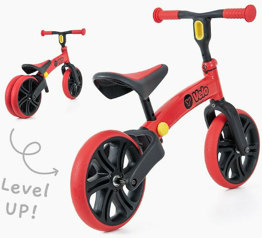 Y Volution Παιδικό Ποδήλατο Ισορροπίας Velo Refresh Κόκκινο