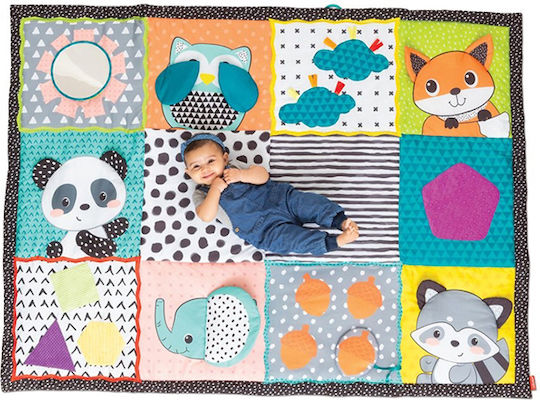 Infantino Activity Mat Activity Mat 4 in 1 Milestones & Memories Twist Multicolour for 0+ months (LxW) 127x167.5cm