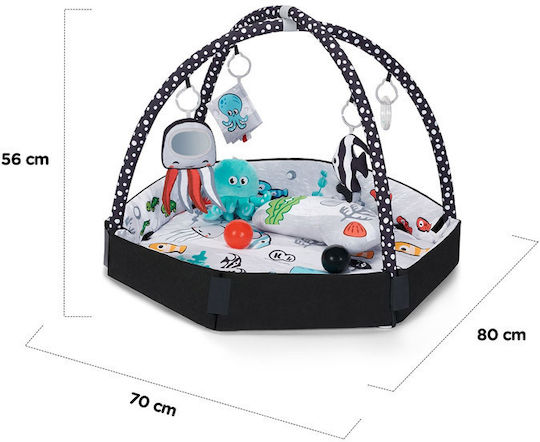 Kinderkraft Sea Land Covoare și Gimnastice Pentru Bebeluşi Pentru Nou-Născuţi