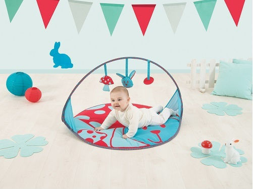 Ludi Pop Up Rabbit Γυμναστήριο Δραστηριοτήτων για Νεογέννητα