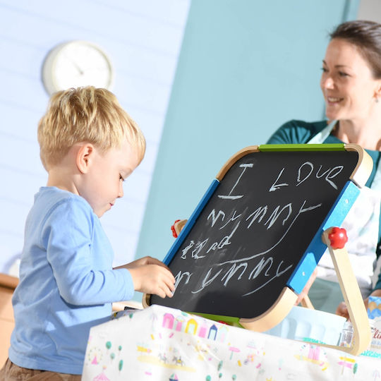 Hape Anywhere Art Studio Πίνακας Μαγνητικός / Μαρκαδόρου Διπλής Όψης 45.7x48.5εκ.