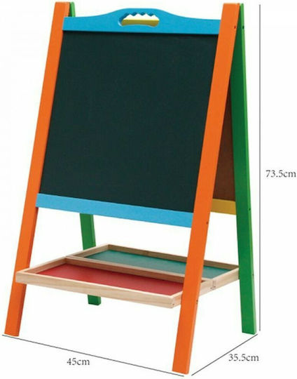 Next Schwarzes Brett Beidseitig Boden 45x76cm