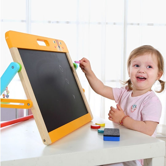 Tooky Toys Magnetic Markerboard Double Sided 54x29.5x37.5cm