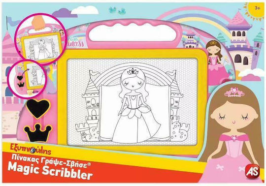 AS Magic Scribbler Baby Princess Draw & Erase Board 37.7x26cm