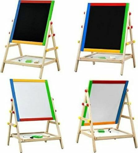 Media Wave Media Wave Kinder Tafeln & Staffeleien Magnetische Tafel Schwarzes Brett Boden 30x35,5x57cm
