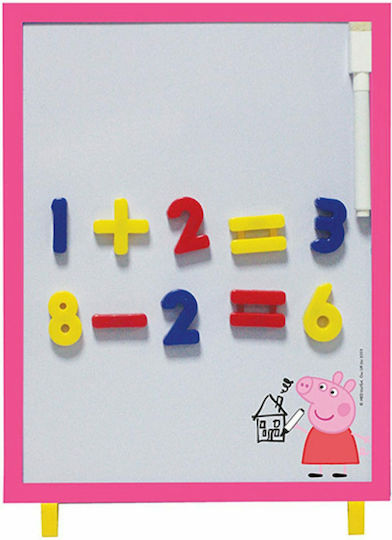 Luna Peppa Pig Numbers Kids Magnetic Board 35x23cm