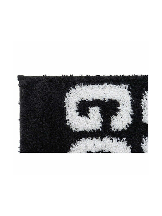 DKD Home Decor Rug Rectangular Black