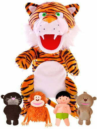 Fiesta Crafts Ръкавичкова Кукла Wild Animals