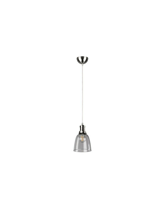 Trio Lighting Vita Pendant Light Single-Light for Socket E27 Transparent