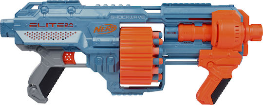 Nerf Нерф изстрелвач Shockwave RD-15 Елит 2.0 за 8+ години+ години