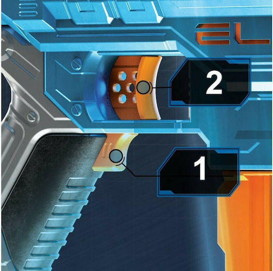 Nerf Launcher Elite 2.0 for 8+ years old years Turbine CS 18