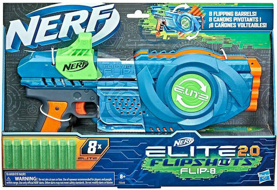 Nerf Launcher Elite 2.0 for 8+ years old years Turbine CS 18