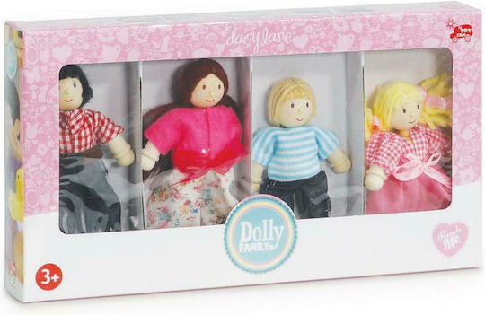 Le Toy Van Семейство Комплект Дървени Кукли за Къща за Кукли