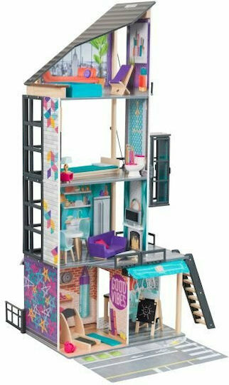 Kidkraft Bianca City Life Ξύλινο Κουκλόσπιτο