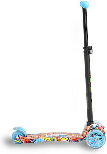 Byox Kids Scooter Rapture 3-Wheel for 3+ Years Blue