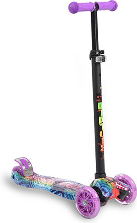 Byox Kids Scooter Rapture 3-Wheel for 3+ Years Purple