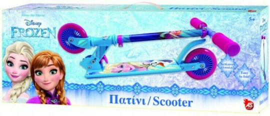 AS Παιδικό Πατίνι Αναδιπλούμενο Frozen Δίτροχο για 5+ Ετών Γαλάζιο
