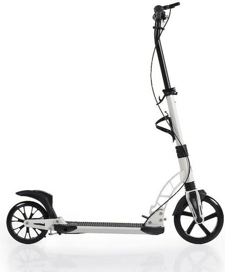 Byox Kids Scooter Foldable Contrast 2-Wheel for 10+ Years White