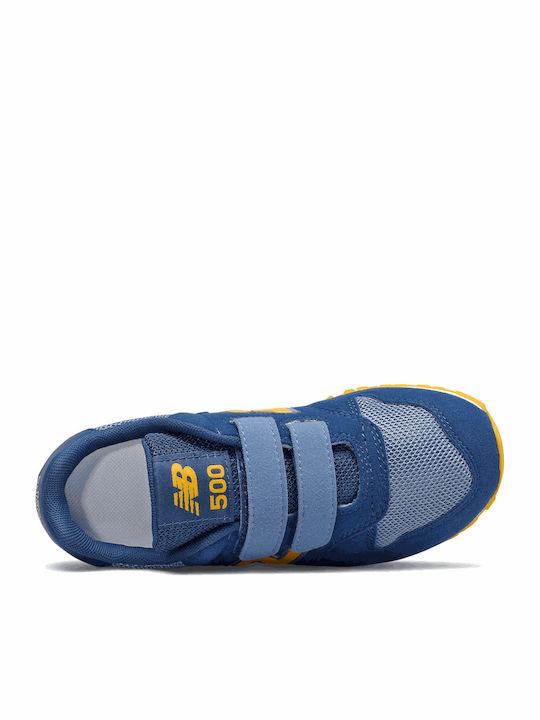 500 Kids Sneakers with Scratch Blue