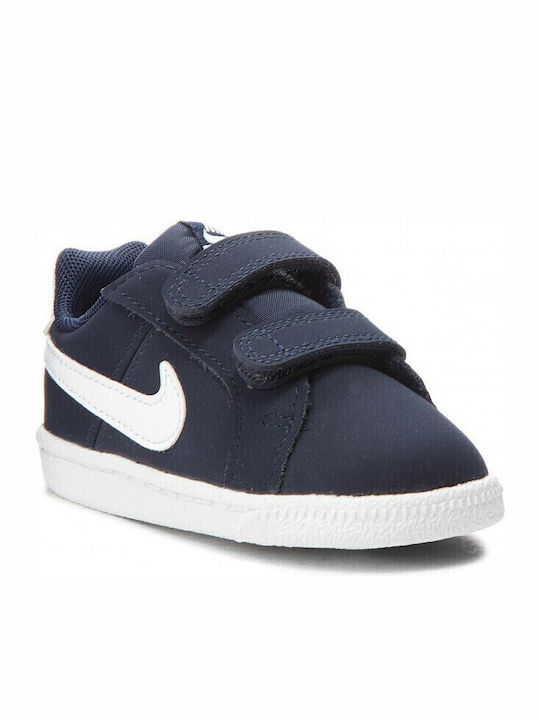 Court Royale TDV Kids Sneakers with Scratch Navy Blue
