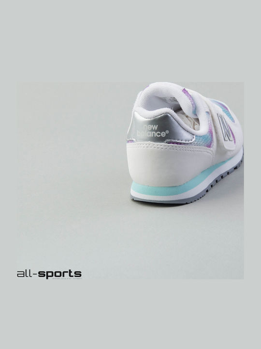 Παιδικά Sneakers με Σκρατς Λευκά