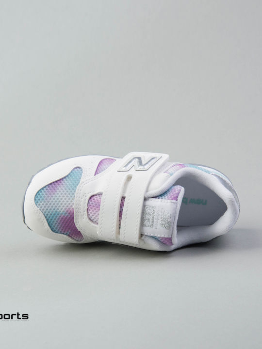 Παιδικά Sneakers με Σκρατς Λευκά