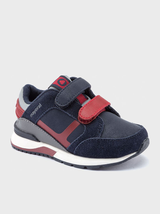Kinder Sneakers mit Klettverschluss Marineblau