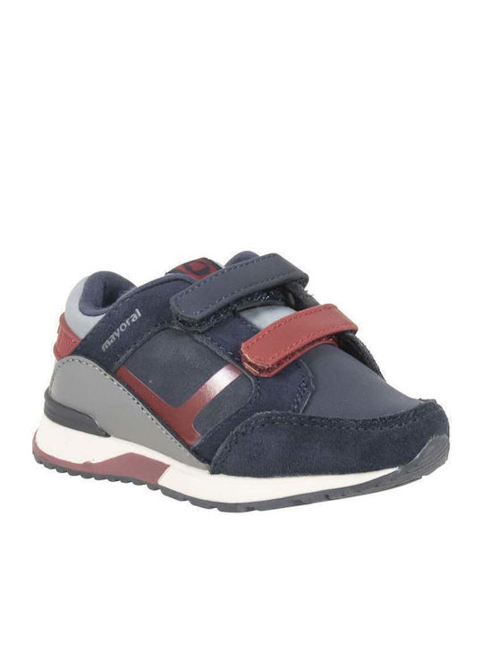 Kinder Sneakers mit Klettverschluss Marineblau