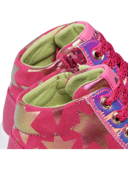 Kids Sneakers High Anatomic Fuchsia