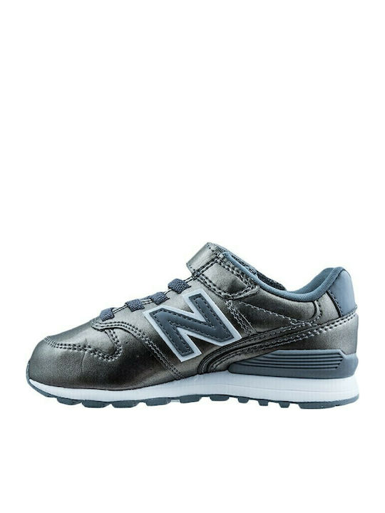 Kids Sneakers with Scratch Silver