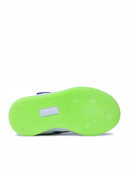 Bilbon Παιδικά Sneakers High με Σκρατς Μπλε