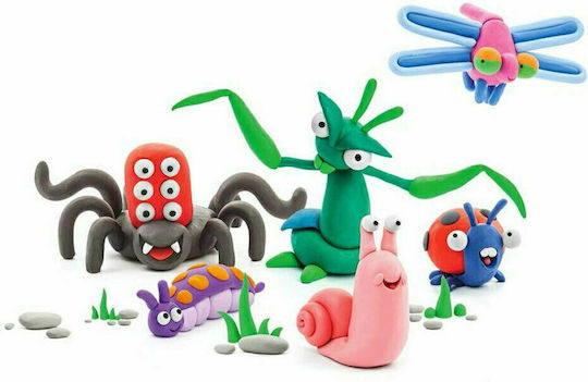 Hey Clay Claymates Insecte Argilă Modelatoare Copii Multicolor 390gr