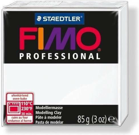 Staedtler Fimo Professional Polymer Clay Whiteς 85gr 8004-0