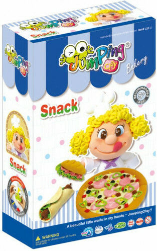 Jumping Clay Snack Children's Clay Set Multicolourς 66gr C20-2