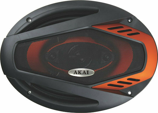 Akai Proffesional AS-694TH Σετ Ηχεία Αυτοκινήτου Ομοαξονικά 6x9" με 150W RMS (4 Δρόμων)