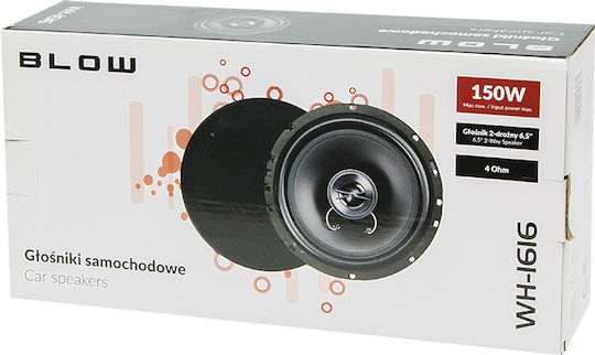 Blow Комплект Автомобилни Високоговорители WH-1616 6.5" (3 начина)