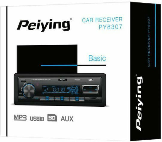 Peiying Car Audio System 1 DIN USB