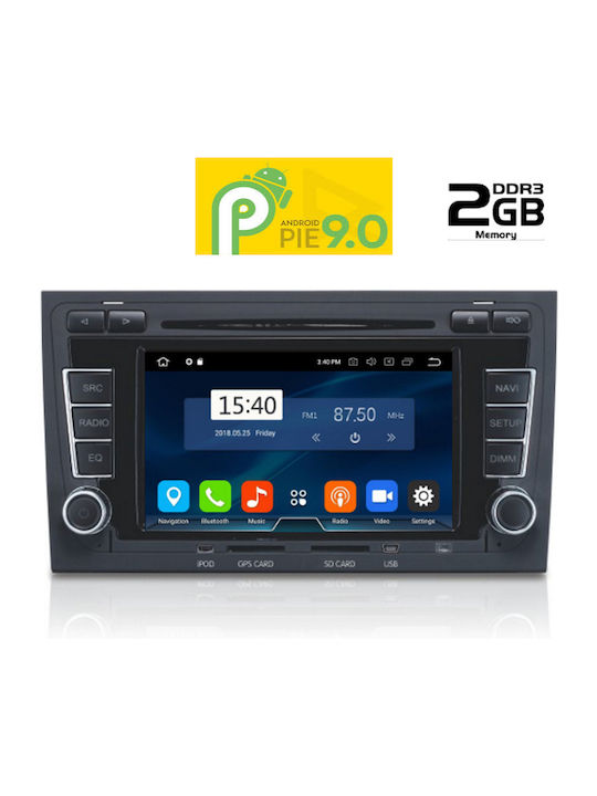 Digital IQ Sistem Audio Auto 2DIN (Bluetooth/USB/AUX/WiFi/GPS/Apple-Carplay/Android-Auto) cu Ecran Tactil 7"