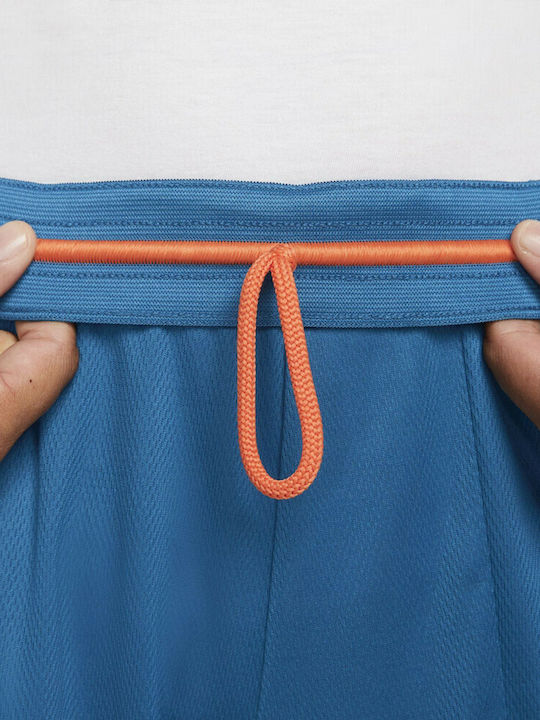 Men's Sports Dri-Fit Shorts Marina / Laser Blue / Rush Orange
