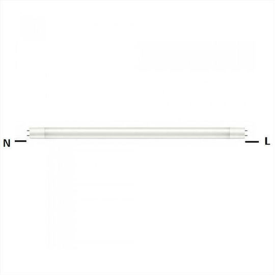 Adeleq Bec LED 14W Tip Tub 90εκ. pentru Soclu G13 și Formă T8 Alb rece 1300lm