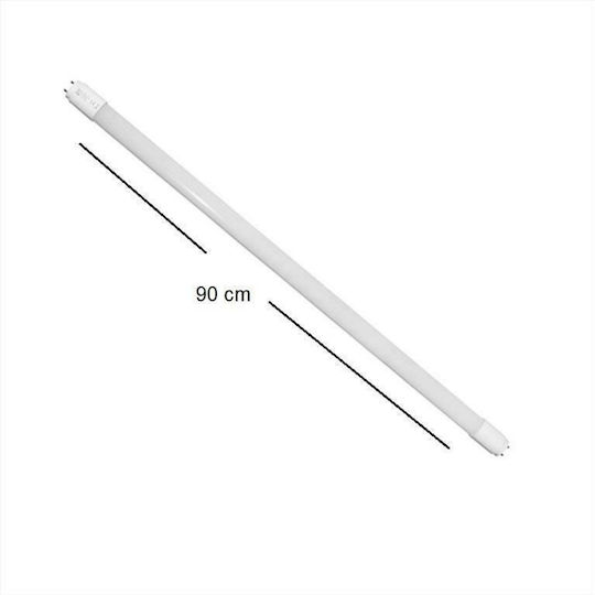 Adeleq Bec LED 14W Tip Tub 90εκ. pentru Soclu G13 și Formă T8 Alb rece 1300lm