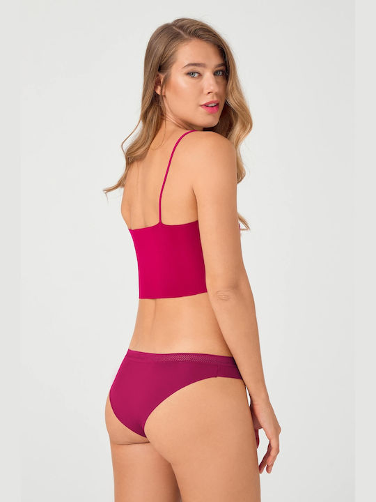 CottonHill Damen Slip Cherry