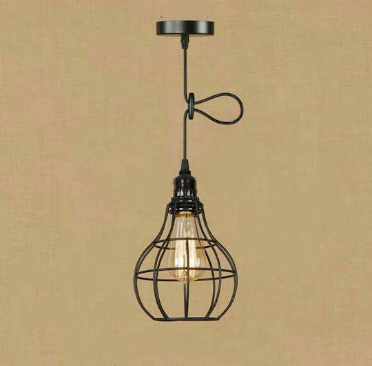 HB2015 Pendant Light Black 17cm HB2015 Pendant Light Black 17cm