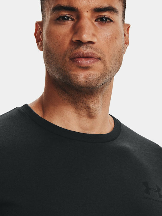 Αθλητικό T-shirt Μαυρο