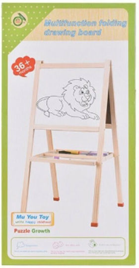 Magnetische Tafel Beidseitig Boden 40x40x80cm