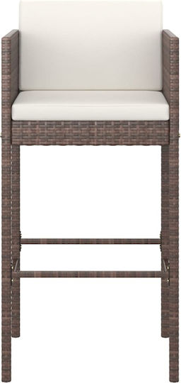 Σκαμπό Μπαρ Rattan 50x48x100cm Σκαμπό Μπαρ Rattan 50x48x100cm