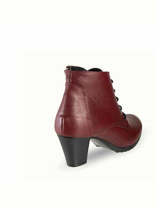 MELSHOES LEDERSTIEFEL BURGUNDY